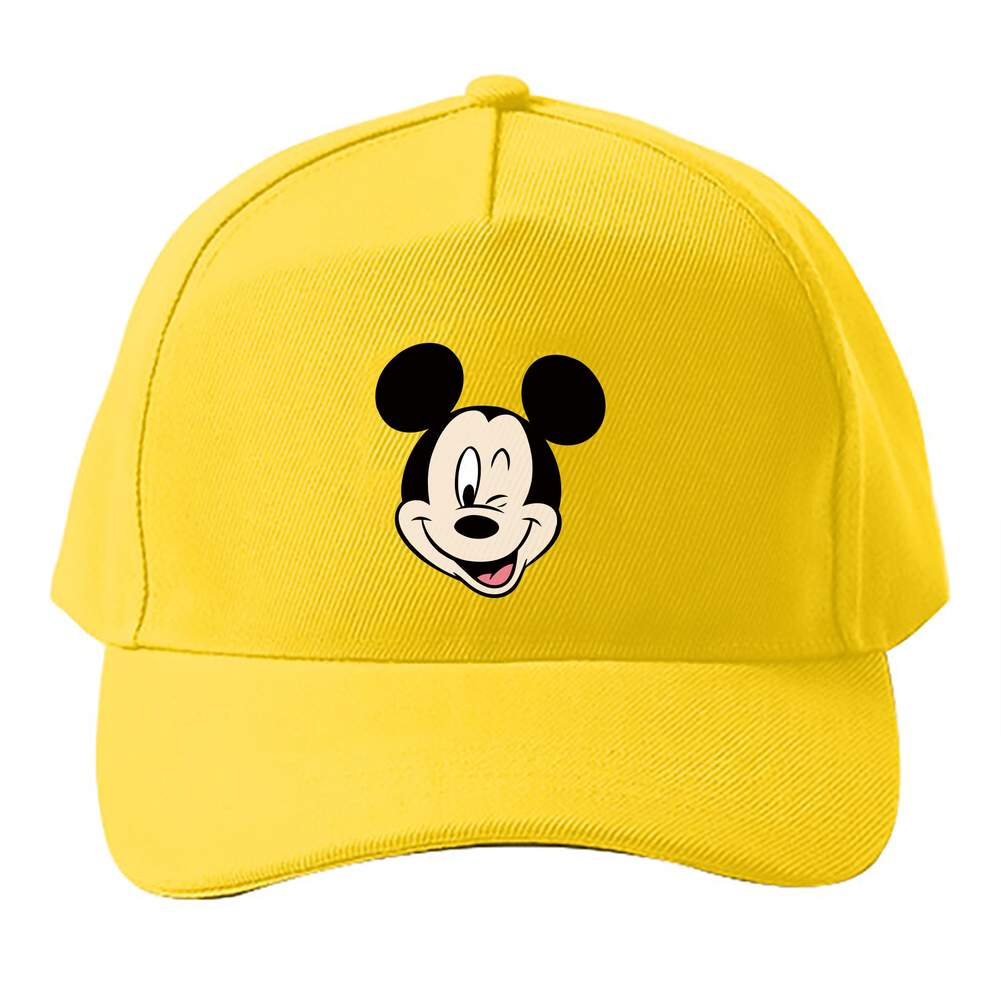 （画像用） ミッキーマウス Mickey Mouse ベースボールキャップ 綿100％ 男女兼用 帽子 スポーツ